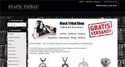 Desktop Screenshot of black-tribal.de